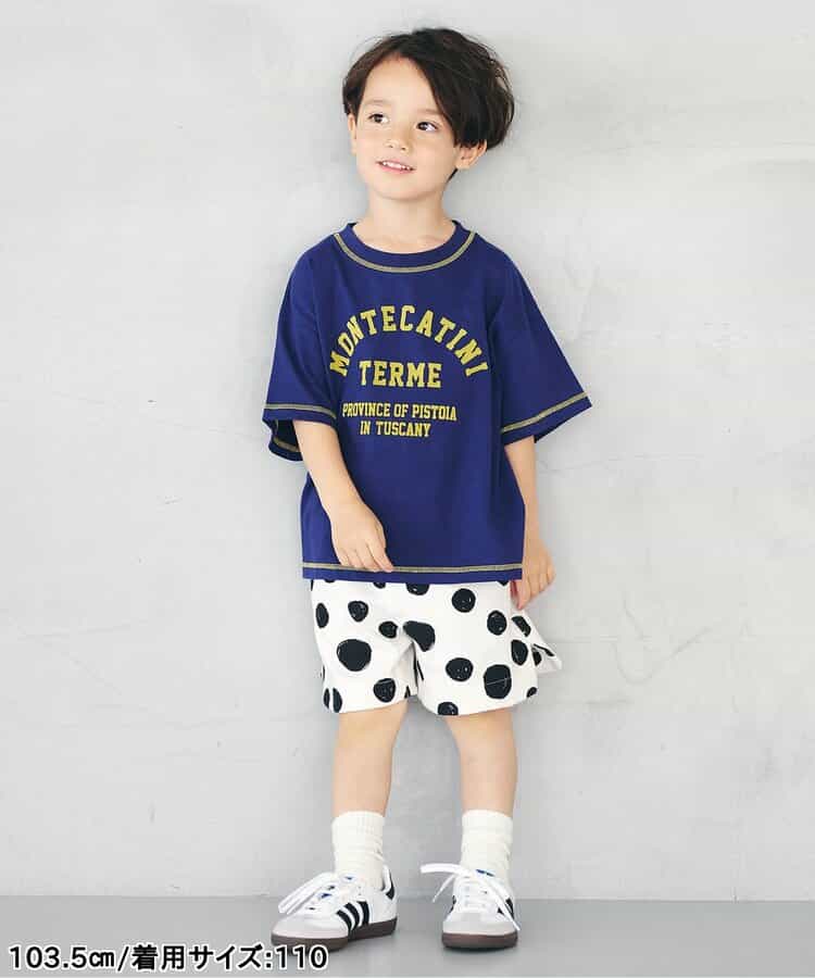 日本童裝 apres les cours 印花logo上衣 80-130cm 男童款/女童款 夏季 TOPS