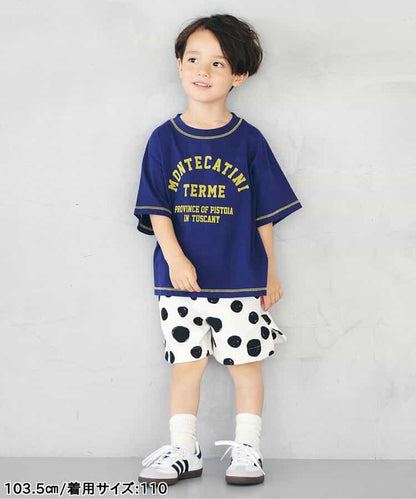 日本童裝 apres les cours 印花logo上衣 80-130cm 男童款/女童款 夏季 TOPS