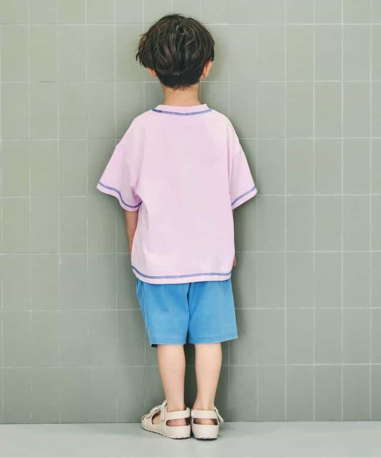 日本童裝 apres les cours 印花logo上衣 80-130cm 男童款/女童款 夏季 TOPS