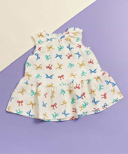 日本童裝 apres les cours 印花荷葉上衣 80-140cm 女童款 夏季 TOPS