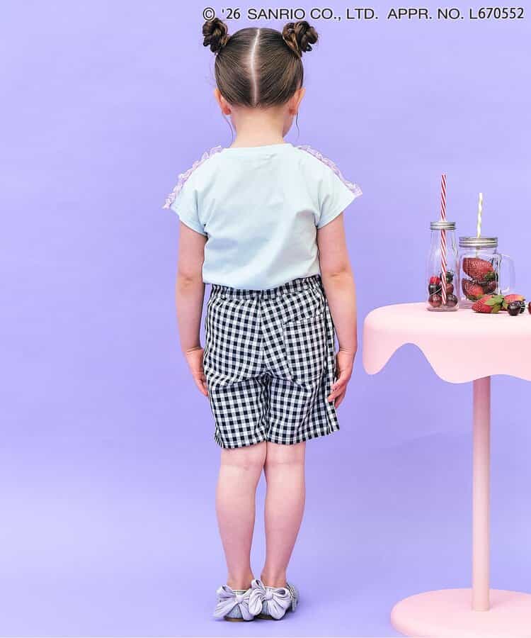 日本童裝 apres les cours x Sanrio  接觸冷感 雪糕圖案上衣 80-140cm 女童款 夏季 TOPS