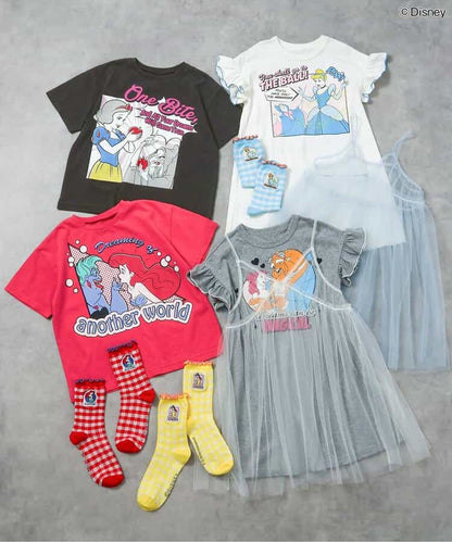 日本直送 BREEZE x Disney 公主襪一對 13-21cm 襪系列