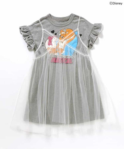 日本童裝 BREEZE x Disney 公主薄紗兩件連身裙 80-120cm 女童款 夏季 DRESSES