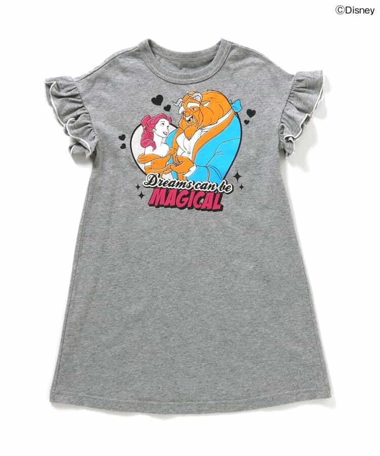 日本童裝 BREEZE x Disney 公主薄紗兩件連身裙 80-120cm 女童款 夏季 DRESSES
