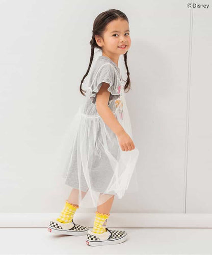 日本童裝 BREEZE x Disney 公主薄紗兩件連身裙 80-120cm 女童款 夏季 DRESSES