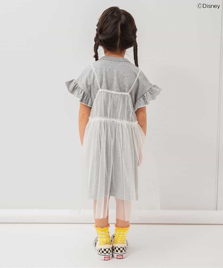 日本童裝 BREEZE x Disney 公主薄紗兩件連身裙 80-120cm 女童款 夏季 DRESSES