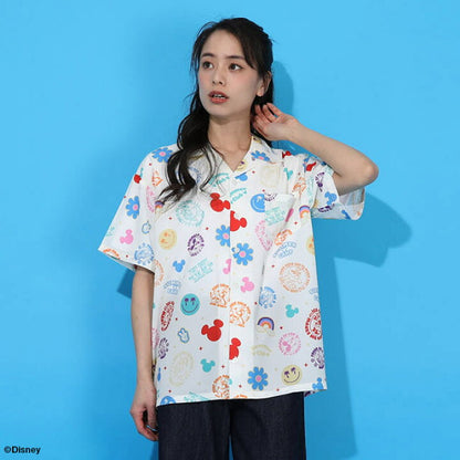 Japanese BDL x Disney parent-child print tops (80-150cm) for boys and girls (summer TOPS) 