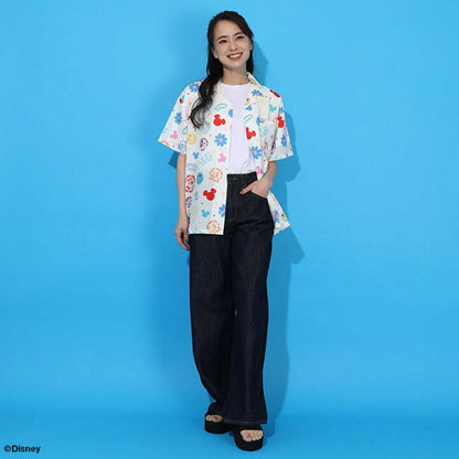 Japanese BDL x Disney parent-child print tops (80-150cm) for boys and girls (summer TOPS) 