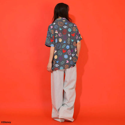Japanese BDL x Disney parent-child print tops (80-150cm) for boys and girls (summer TOPS) 