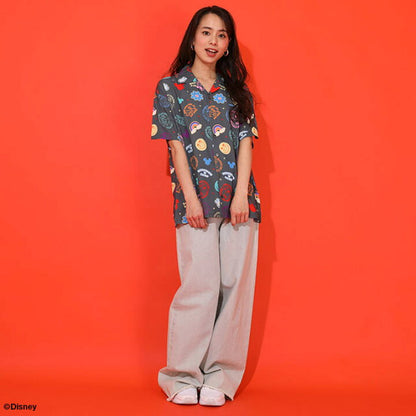 Japanese BDL x Disney parent-child print tops (80-150cm) for boys and girls (summer TOPS) 
