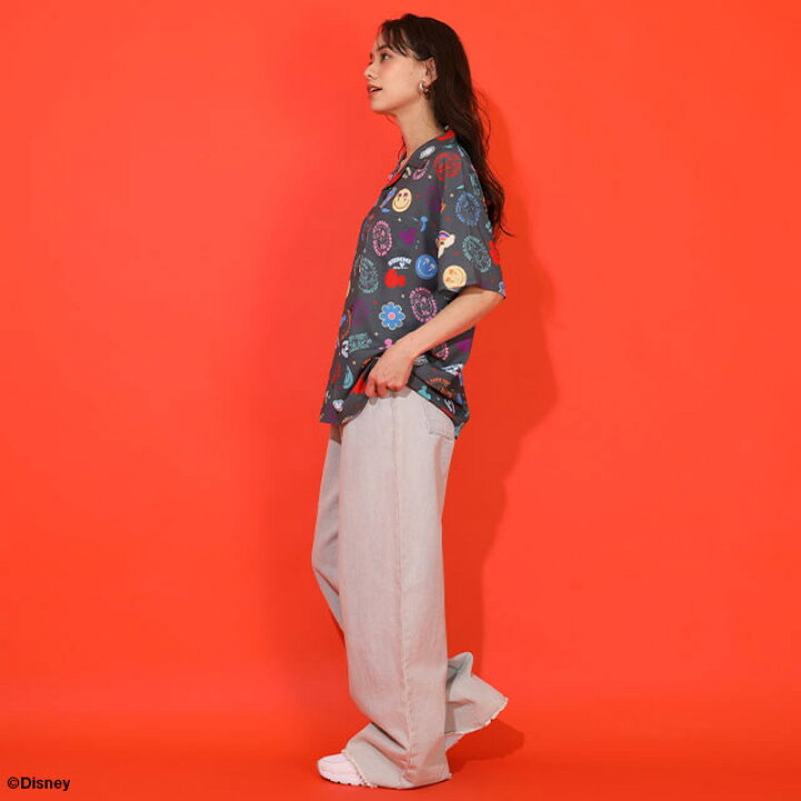 Japanese BDL x Disney parent-child print tops (80-150cm) for boys and girls (summer TOPS) 