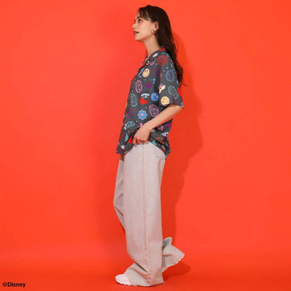 Japanese BDL x Disney parent-child print tops (80-150cm) for boys and girls (summer TOPS) 