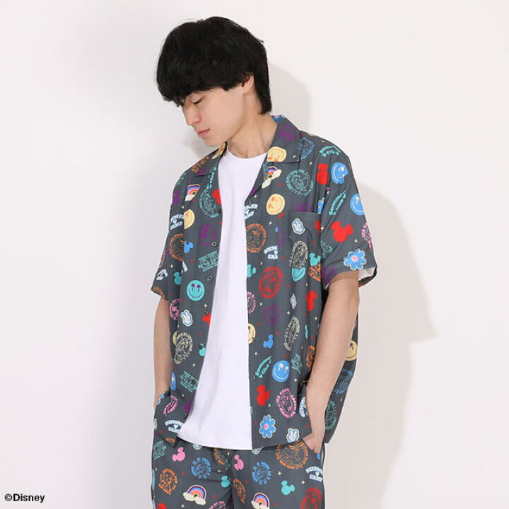Japanese BDL x Disney parent-child print tops (80-150cm) for boys and girls (summer TOPS) 