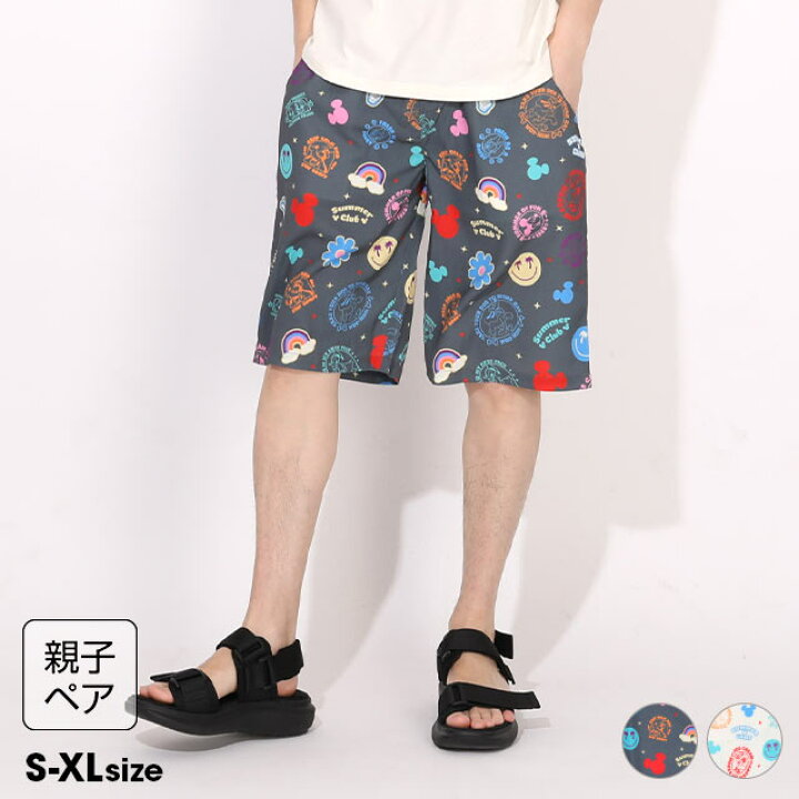 Japanese BDL x Disney parent-child print tops (80-150cm) for boys and girls (summer TOPS) 