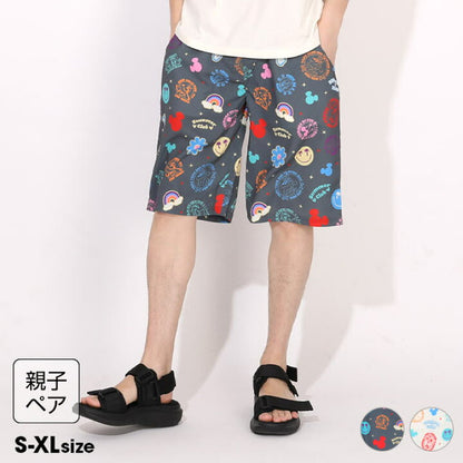 Japanese BDL x Disney parent-child print tops (80-150cm) for boys and girls (summer TOPS) 