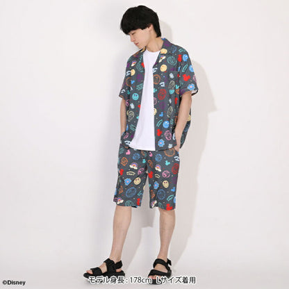 Japanese BDL x Disney parent-child print tops (80-150cm) for boys and girls (summer TOPS) 