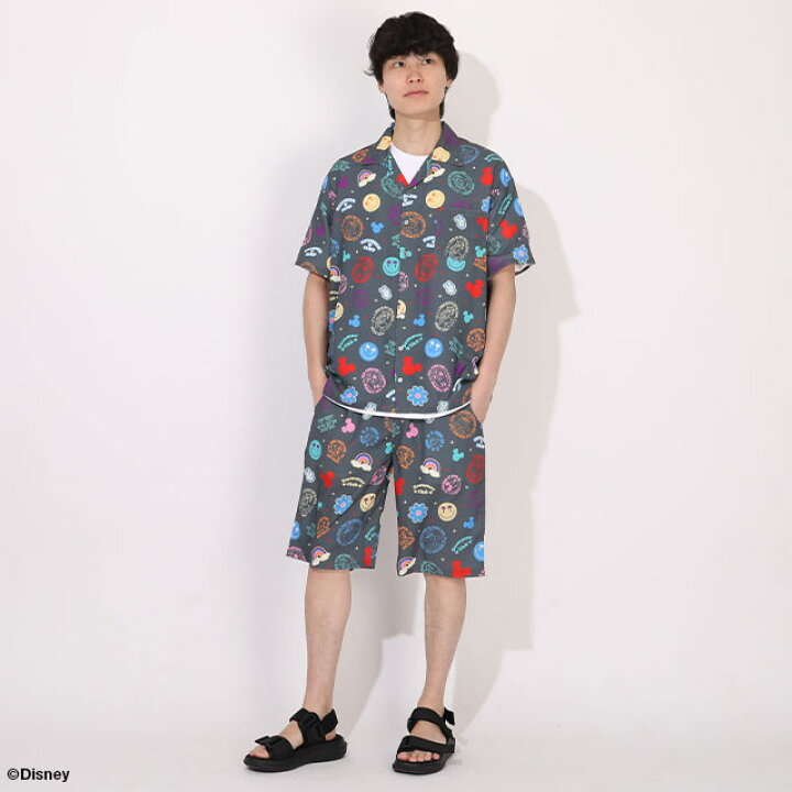 Japanese BDL x Disney parent-child print tops (80-150cm) for boys and girls (summer TOPS) 
