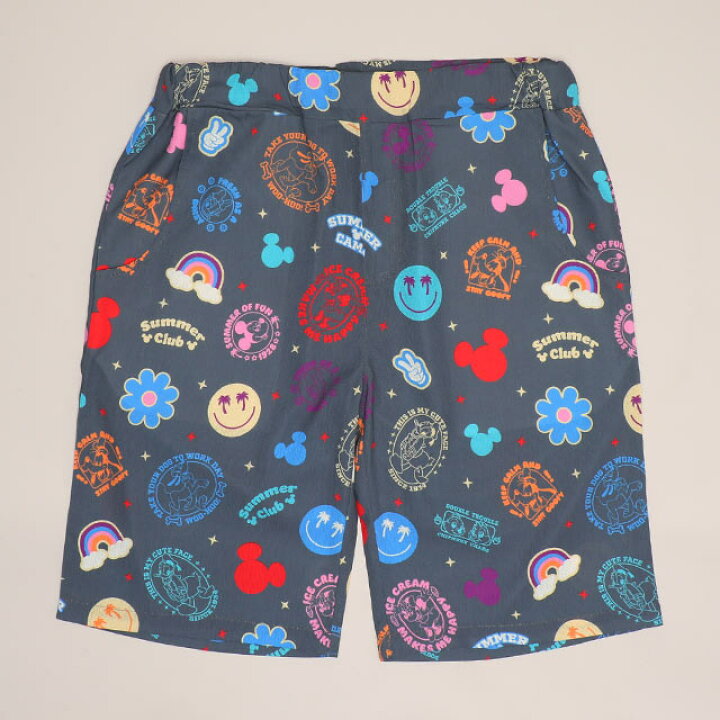 Japanese BDL x Disney parent-child print tops (80-150cm) for boys and girls (summer TOPS) 