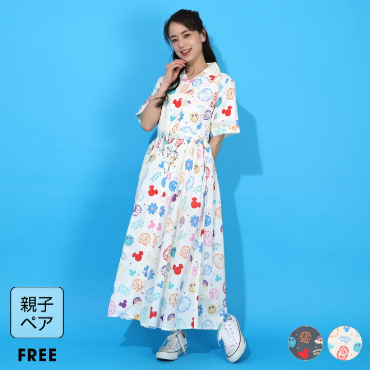 Japanese BDL x Disney parent-child print tops (80-150cm) for boys and girls (summer TOPS) 