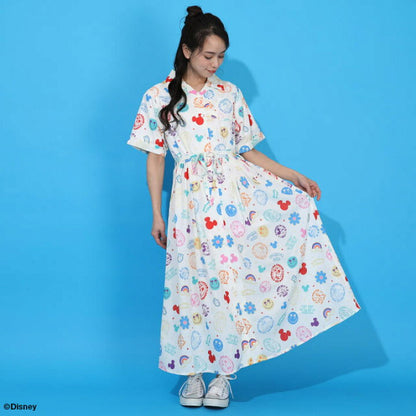 Japanese BDL x Disney parent-child print tops (80-150cm) for boys and girls (summer TOPS) 
