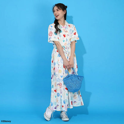 Japanese BDL x Disney parent-child print tops (80-150cm) for boys and girls (summer TOPS) 