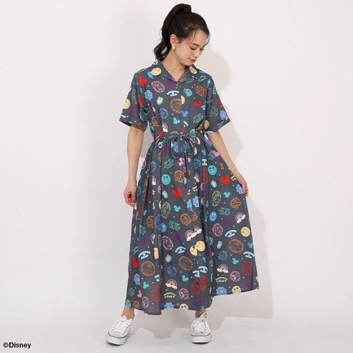 Japanese BDL x Disney parent-child print tops (80-150cm) for boys and girls (summer TOPS) 