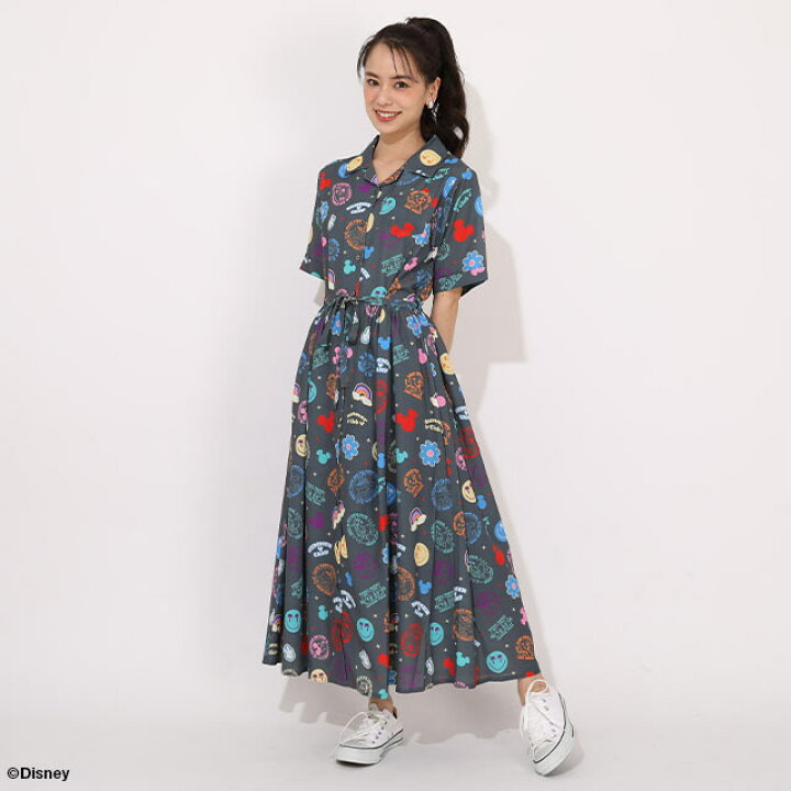 Japanese BDL x Disney parent-child print tops (80-150cm) for boys and girls (summer TOPS) 