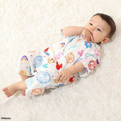 Japanese BDL x Disney parent-child print tops (80-150cm) for boys and girls (summer TOPS) 