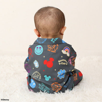 Japanese BDL x Disney parent-child print tops (80-150cm) for boys and girls (summer TOPS) 