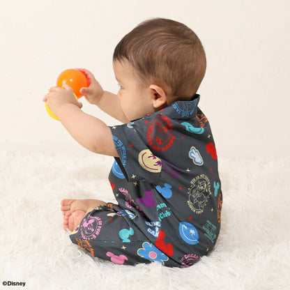 Japanese BDL x Disney parent-child print tops (80-150cm) for boys and girls (summer TOPS) 