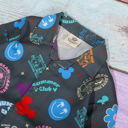 Japanese BDL x Disney parent-child print tops (80-150cm) for boys and girls (summer TOPS) 