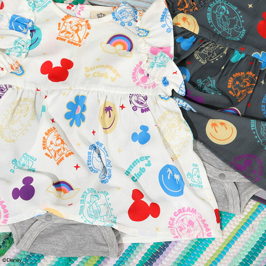 Japanese BDL x Disney parent-child print tops (80-150cm) for boys and girls (summer TOPS) 