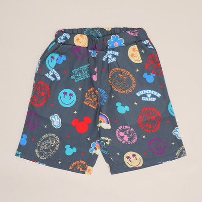 日本童裝 BDL x Disney 親子裝 度假風短褲 90-140cm 男童款 夏季 PANTS