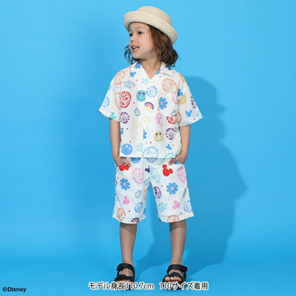日本童裝 BDL x Disney 親子裝 度假風襯衫 90-140cm 男童款 夏季 TOPS