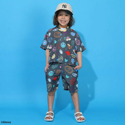 日本童裝 BDL x Disney 親子裝 度假風襯衫 90-140cm 男童款 夏季 TOPS