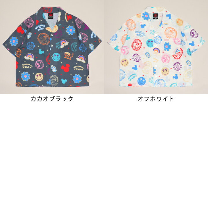日本童裝 BDL x Disney 親子裝 度假風襯衫 90-140cm 男童款 夏季 TOPS