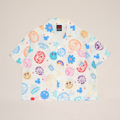 日本童裝 BDL x Disney 親子裝 度假風襯衫 90-140cm 男童款 夏季 TOPS