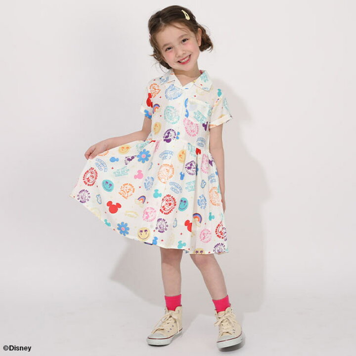 Japanese BDL x Disney parent-child print tops (80-150cm) for boys and girls (summer TOPS) 