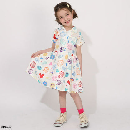 Japanese BDL x Disney parent-child print tops (80-150cm) for boys and girls (summer TOPS) 