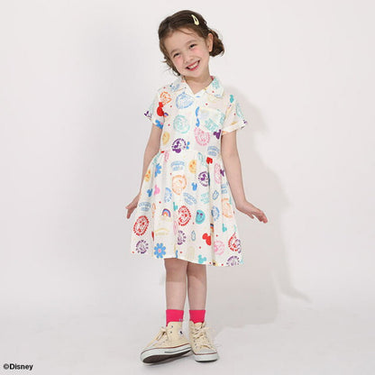 Japanese BDL x Disney parent-child print tops (80-150cm) for boys and girls (summer TOPS) 
