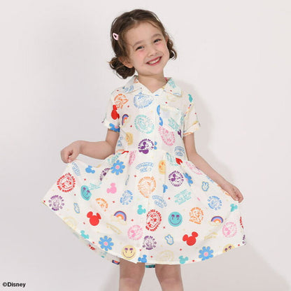 Japanese BDL x Disney parent-child print tops (80-150cm) for boys and girls (summer TOPS) 