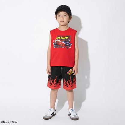 日本童裝 BDL x Disney Cars印花背心 90-130cm 男童款 夏季 TOPS