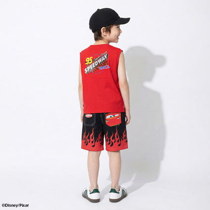 日本童裝 BDL x Disney Cars印花背心 90-130cm 男童款 夏季 TOPS