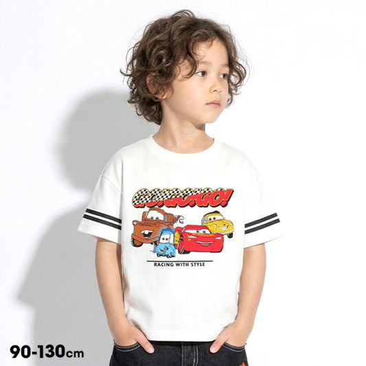 日本童裝 BDL x Disney Cars印花上衣 90-130cm 男童款 夏季 TOPS