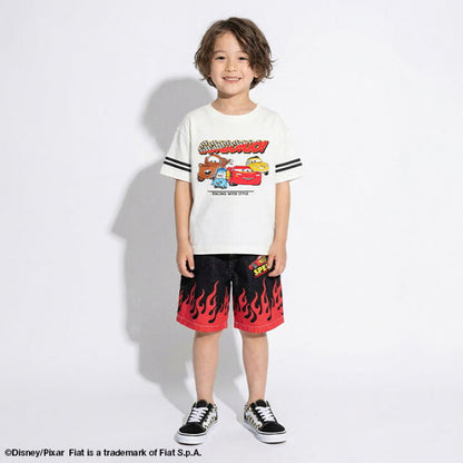 日本童裝 BDL x Disney Cars印花上衣 90-130cm 男童款 夏季 TOPS