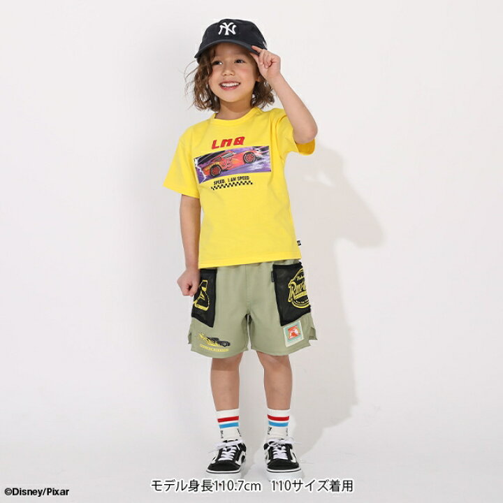 日本童裝 BDL x Disney Cars立體圖案印花上衣 90-130cm 男童款 夏季 TOPS
