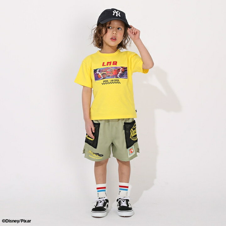 日本童裝 BDL x Disney Cars立體圖案印花上衣 90-130cm 男童款 夏季 TOPS