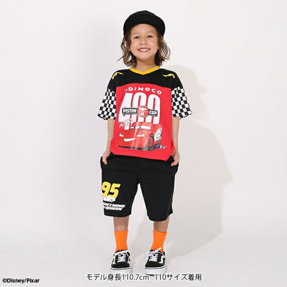日本童裝 BDL x Disney Cars印花上衣短褲套裝 90-130cm 男童款 夏季 TOPS PANTS