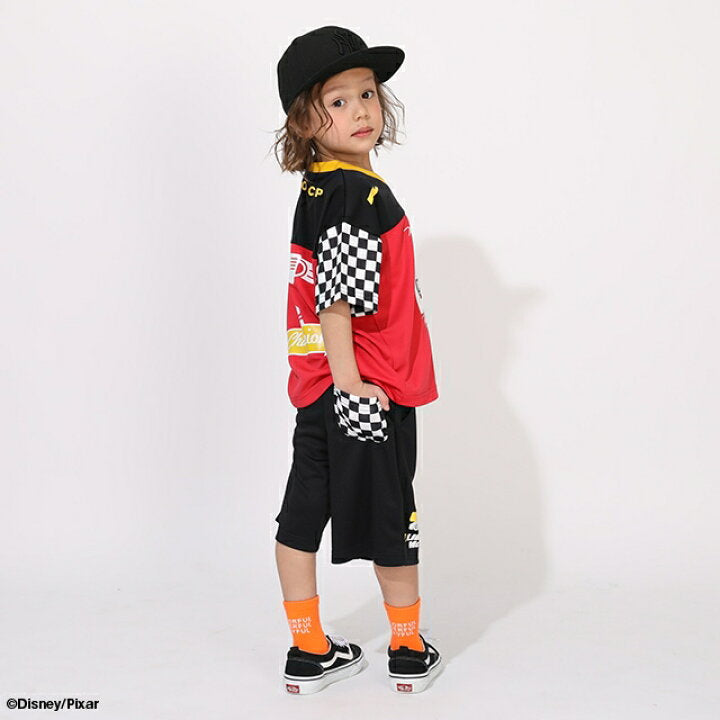 日本童裝 BDL x Disney Cars印花上衣短褲套裝 90-130cm 男童款 夏季 TOPS PANTS