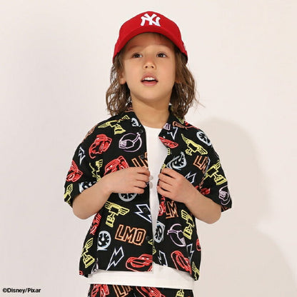 日本童裝 BDL x Disney Cars襯衫短褲套裝 90-130cm 男童款 夏季 TOPS PANTS